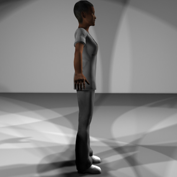 rigged medical personnel 3d model - Medical Personnel Collection Rigged - Women #2 by MasonMotion